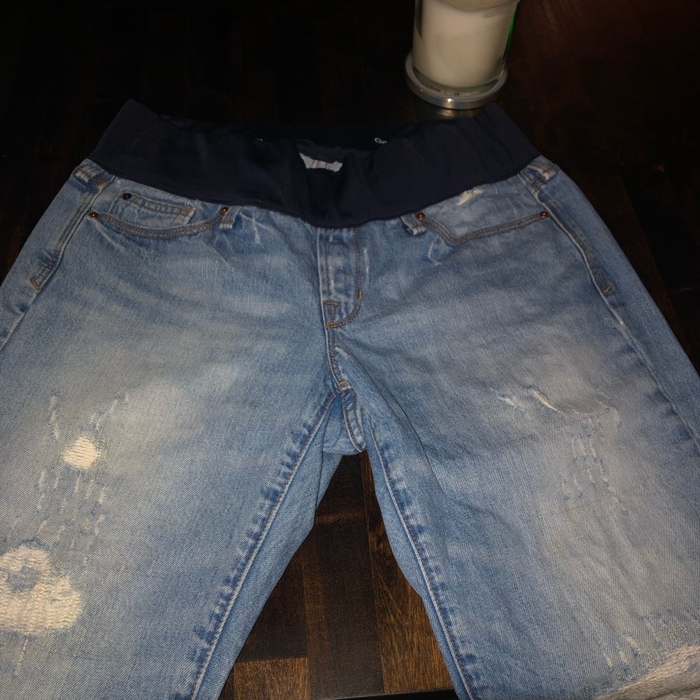 Gap maternity jeans